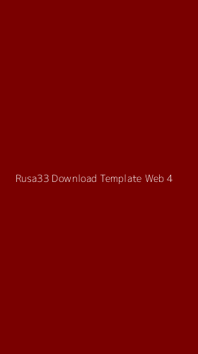 Tampilan Antarmuka Aplikasi Rusa33 Download Template Web - 4