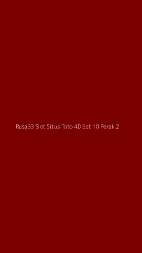 Tampilan Antarmuka Aplikasi Rusa33 Slot Situs Toto 4d Bet 10 Perak - 2