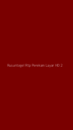 Tampilan Antarmuka Aplikasi Rusuntogel Rtp Perekam Layar Hd - 2