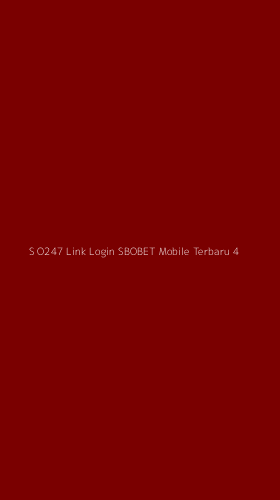 Tampilan Antarmuka Aplikasi S O247 Link Login Sbobet Mobile Terbaru - 4