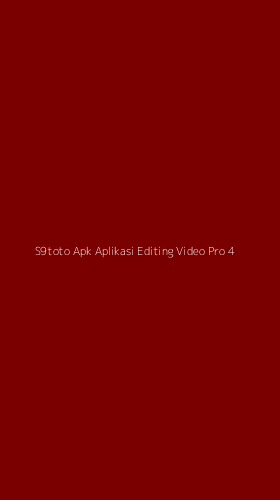 Tampilan Antarmuka Aplikasi S9toto Apk Aplikasi Editing Video Pro - 4
