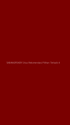 Tampilan Antarmuka Aplikasi Sabangpoker Situs Rekomendasi Pilihan Terbaik - 4