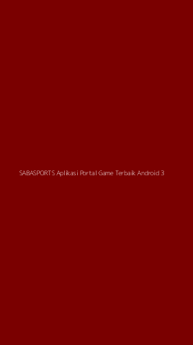 Tampilan Antarmuka Aplikasi Sabasports Aplikasi Portal Game Terbaik Android - 3