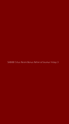 Tampilan Antarmuka Aplikasi Sabi88 Situs Resmi Bonus Referral Seumur Hidup - 3