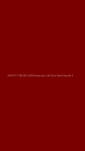 Tampilan Antarmuka Aplikasi Safir777 Online Login Kumpulan Link Situs Game Populer - 4