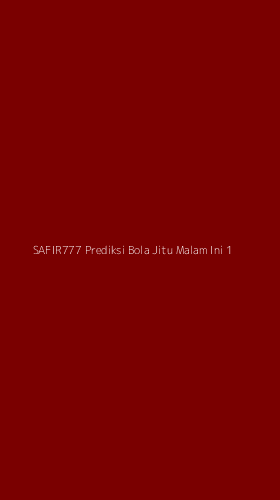 Tampilan Antarmuka Aplikasi Safir777 Prediksi Bola Jitu Malam Ini - 1