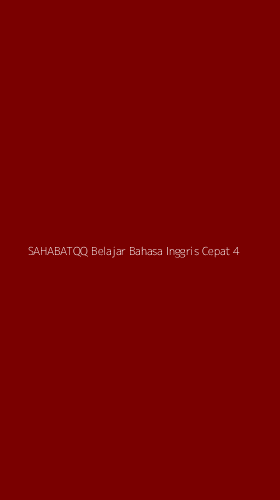 Tampilan Antarmuka Aplikasi Sahabatqq Belajar Bahasa Inggris Cepat - 4