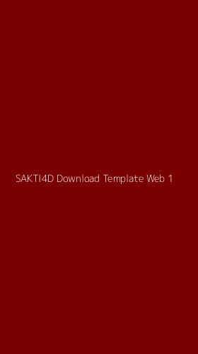 Tampilan Antarmuka Aplikasi Sakti4d Download Template Web - 1