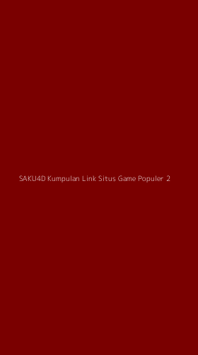 Tampilan Antarmuka Aplikasi Saku4d Kumpulan Link Situs Game Populer - 2
