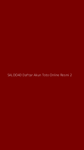 Tampilan Antarmuka Aplikasi Saldo4d Daftar Akun Toto Online Resmi - 2