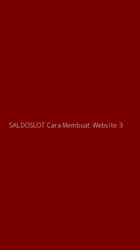 Tampilan Antarmuka Aplikasi Saldoslot Cara Membuat Website - 3