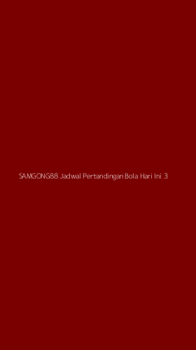 Tampilan Antarmuka Aplikasi Samgong88 Jadwal Pertandingan Bola Hari Ini - 3