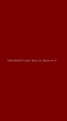 Tampilan Antarmuka Aplikasi Samurai99 Prediksi Bola Jitu Malam Ini - 4