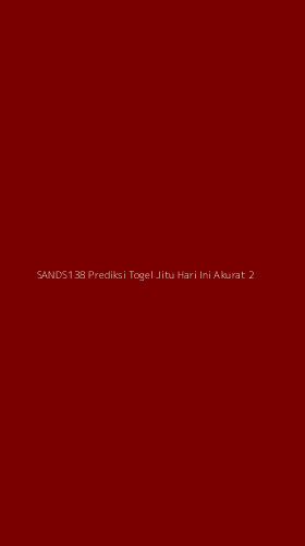 Tampilan Antarmuka Aplikasi Sands138 Prediksi Togel Jitu Hari Ini Akurat - 2