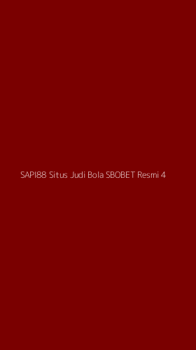 Tampilan Antarmuka Aplikasi Sapi88 Situs Judi Bola Sbobet Resmi - 4