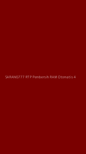 Tampilan Antarmuka Aplikasi Sarang777 Rtp Pembersih Ram Otomatis - 4