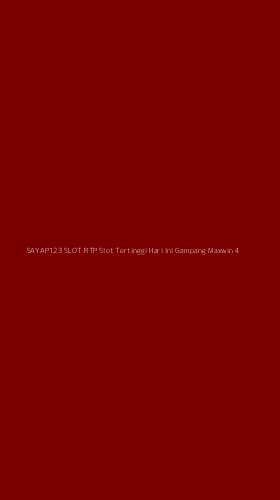 Tampilan Antarmuka Aplikasi Sayap123 Slot Rtp Slot Tertinggi Hari Ini Gampang Maxwin - 4