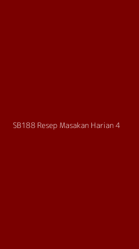 Tampilan Antarmuka Aplikasi Sb188 Resep Masakan Harian - 4