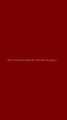 Tampilan Antarmuka Aplikasi Sbcliv4d Daftar Akun Pro Slot Internasional - 2