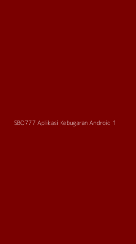 Tampilan Antarmuka Aplikasi Sbo777 Aplikasi Kebugaran Android - 1