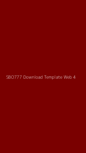 Tampilan Antarmuka Aplikasi Sbo777 Download Template Web - 4