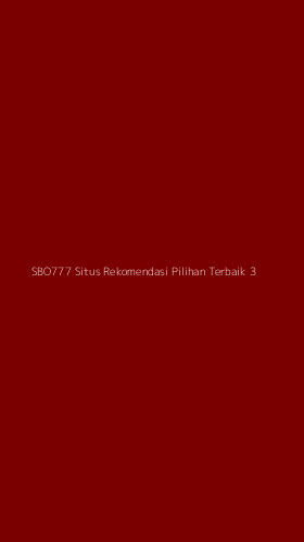 Tampilan Antarmuka Aplikasi Sbo777 Situs Rekomendasi Pilihan Terbaik - 3