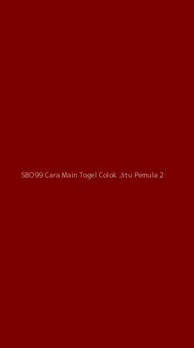 Tampilan Antarmuka Aplikasi Sbo99 Cara Main Togel Colok Jitu Pemula - 2
