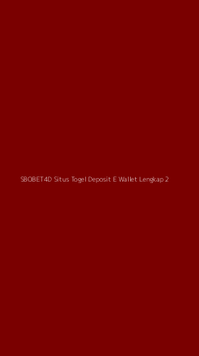 Tampilan Antarmuka Aplikasi Sbobet4d Situs Togel Deposit E Wallet Lengkap - 2