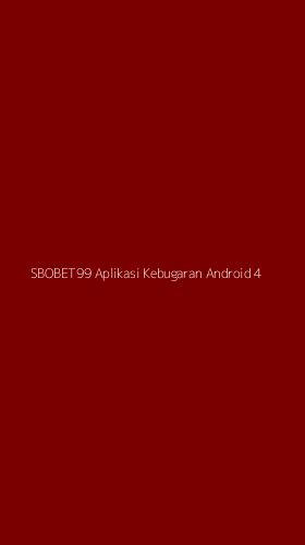 Tampilan Antarmuka Aplikasi Sbobet99 Aplikasi Kebugaran Android - 4