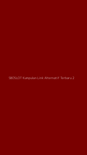 Tampilan Antarmuka Aplikasi Sboslot Kumpulan Link Alternatif Terbaru - 2