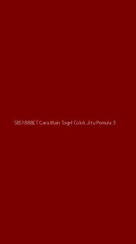 Tampilan Antarmuka Aplikasi Sbs188bet Cara Main Togel Colok Jitu Pemula - 3
