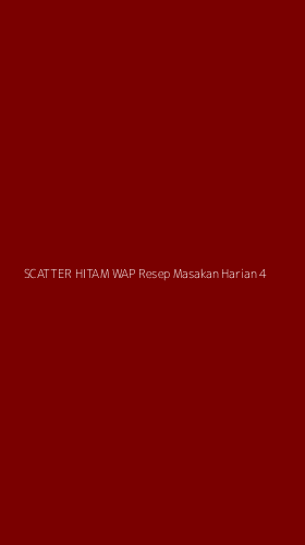 Tampilan Antarmuka Aplikasi Scatter Hitam Wap Resep Masakan Harian - 4