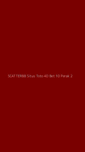 Tampilan Antarmuka Aplikasi Scatter88 Situs Toto 4d Bet 10 Perak - 2