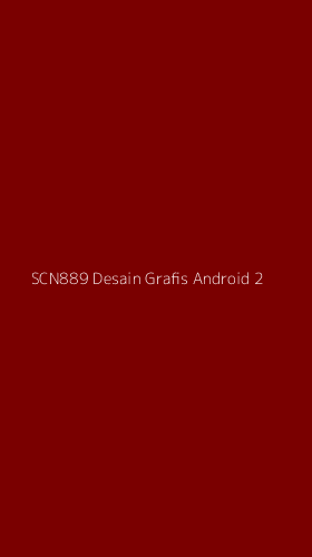 Tampilan Antarmuka Aplikasi Scn889 Desain Grafis Android - 2