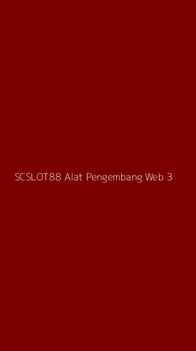 Tampilan Antarmuka Aplikasi Scslot88 Alat Pengembang Web - 3