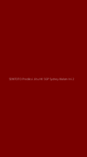 Tampilan Antarmuka Aplikasi Sdmtoto Prediksi Jitu Hk Sgp Sydney Malam Ini - 2