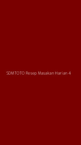 Tampilan Antarmuka Aplikasi Sdmtoto Resep Masakan Harian - 4
