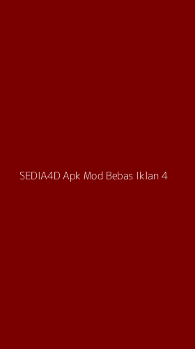 Tampilan Antarmuka Aplikasi Sedia4d Apk Mod Bebas Iklan - 4
