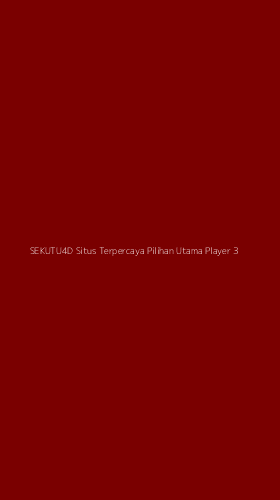 Tampilan Antarmuka Aplikasi Sekutu4d Situs Terpercaya Pilihan Utama Player - 3
