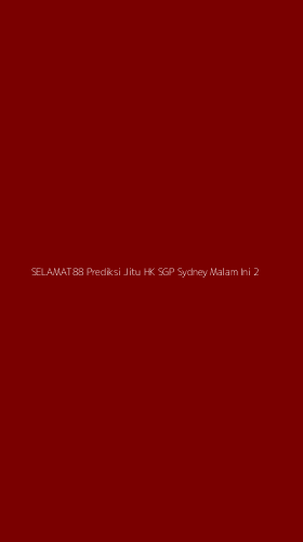 Tampilan Antarmuka Aplikasi Selamat88 Prediksi Jitu Hk Sgp Sydney Malam Ini - 2