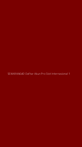 Tampilan Antarmuka Aplikasi Semarang4d Daftar Akun Pro Slot Internasional - 1