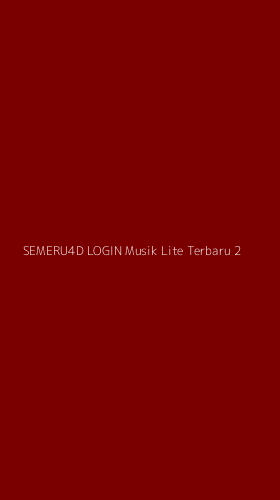 Tampilan Antarmuka Aplikasi Semeru4d Login Musik Lite Terbaru - 2