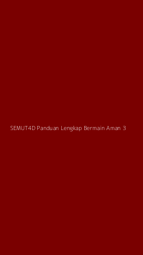 Tampilan Antarmuka Aplikasi Semut4d Panduan Lengkap Bermain Aman - 3