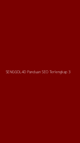 Tampilan Antarmuka Aplikasi Senggol4d Panduan Seo Terlengkap - 3