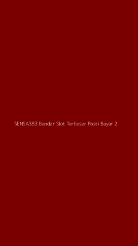 Tampilan Antarmuka Aplikasi Sensa383 Bandar Slot Terbesar Pasti Bayar - 2
