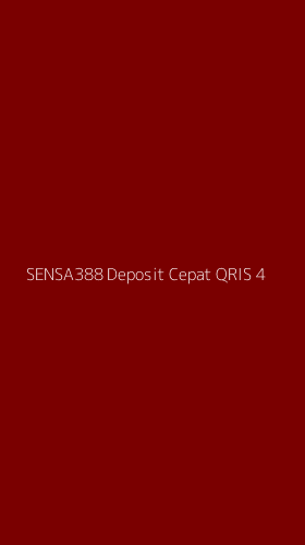 Tampilan Antarmuka Aplikasi Sensa388 Deposit Cepat Qris - 4