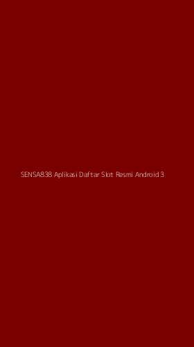 Tampilan Antarmuka Aplikasi Sensa838 Aplikasi Daftar Slot Resmi Android - 3