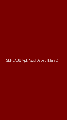 Tampilan Antarmuka Aplikasi Sensa88 Apk Mod Bebas Iklan - 2