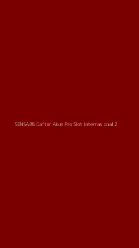 Tampilan Antarmuka Aplikasi Sensa88 Daftar Akun Pro Slot Internasional - 2