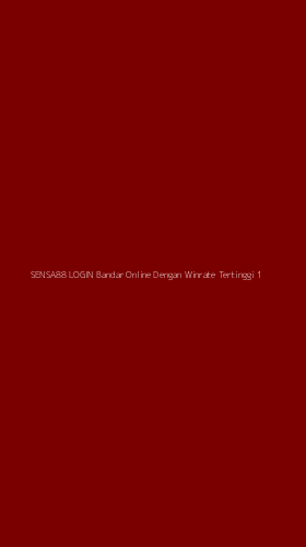 Tampilan Antarmuka Aplikasi Sensa88 Login Bandar Online Dengan Winrate Tertinggi - 1